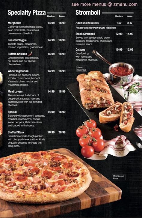 menu  pats select pizza grill restaurant north east maryland  zmenu