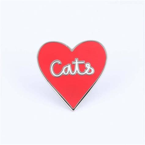 Love Of Cats Enamel Pin Animal Kingdom Badges Brooches And Patches