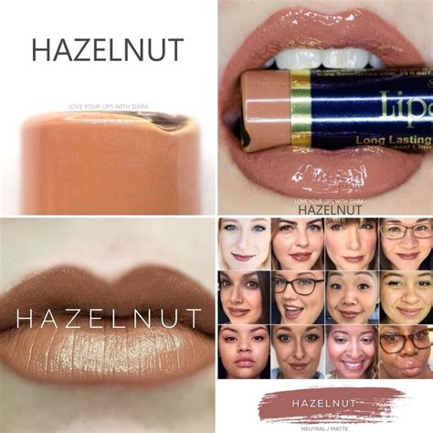 Hazelnut Lipsense Brown Neutral Matte Lip Color Lasts All Day Click