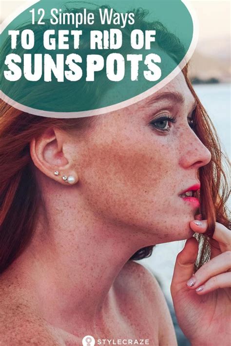 12 Simple Ways To Get Rid Of Sunspots Brown Spots On Hands Spots On