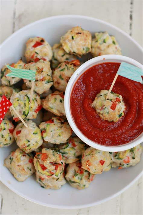 Delish editors handpick every product we feature. Pesto Chicken Veggie Meatballs Recipe | Healthy Ideas for Kids