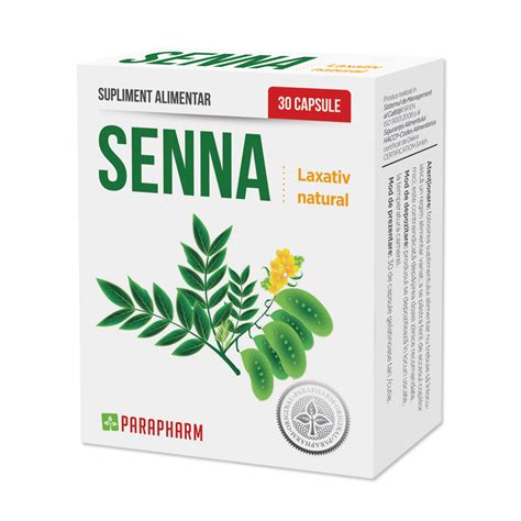 Senna 30 Capsule Parapharm Farmacia Tei Online