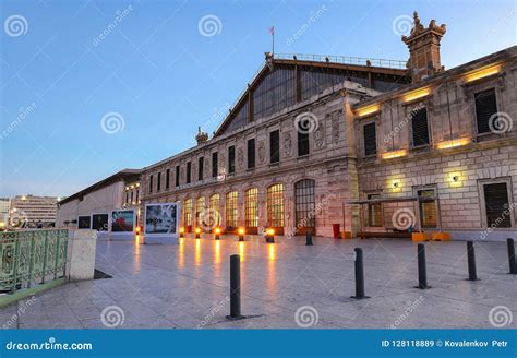 Sunset View Of The Saint Charles Train Station At Marseille France