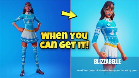 When You Can Get Free Blizzabelle Skin In Fortnite How To Get Free