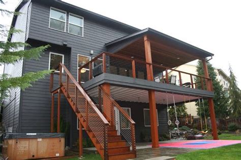 Second Story Covered Deck Ideas Alexis Stark