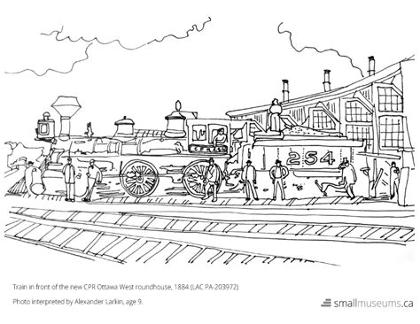 More than 600 free online coloring pages for kids: cpr_colouring_large | smallmuseums.ca
