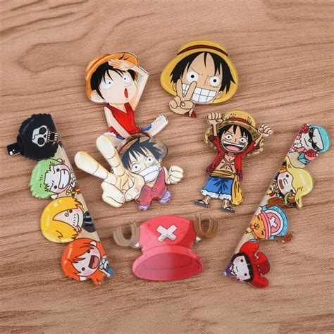 Fffpin One Piece 1 Piece Monkey D Luffy Chopper Brooch Expression Badge