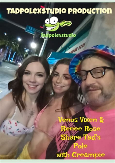 Venus Vixen And Renee Rose Share Tads Pole With Creampie 2023 By