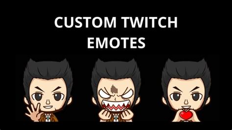 Create Custom Emotes Twitch Quickly By Downex Fiverr