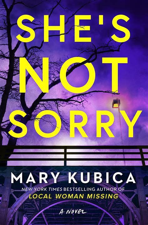 she s not sorry by mary kubica goodreads