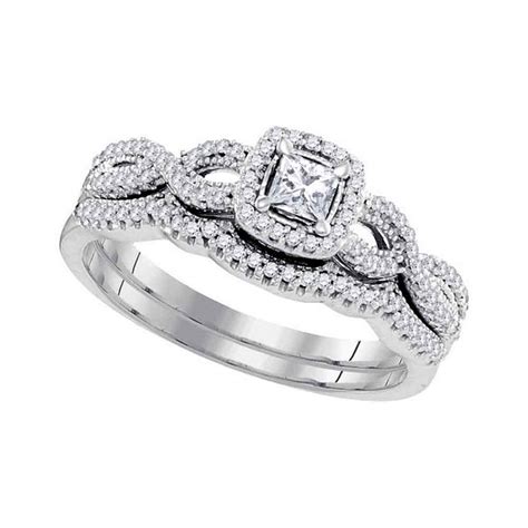 White Gold Wedding Ring Women Wedding Rings Sets Ideas