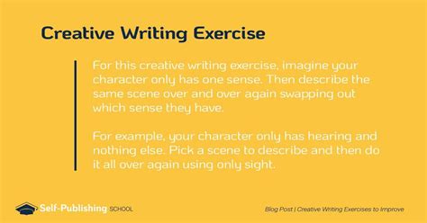 Creative Writing 9 Creative Writing Exercises And Tips To Improve Your