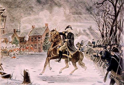 The Battle Of Trenton General George Photograph By Everett
