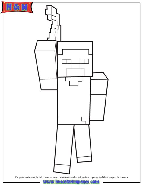Minecraft Axe Coloring Page Minecraft Axe Coloring Page Sheets Tree