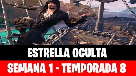 Estrella Oculta De La Semana 1 Fortnite Temporada 8 Youtube