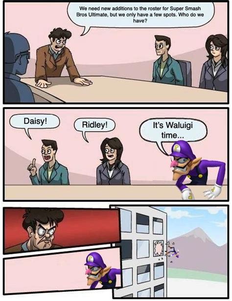 Waluigi Not In Super Smash Bros Ultimate Memes 3 Out Of 14 Image Gallery