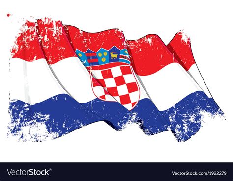 Kroatisk flagg, land, offisielt, dekorasjon, lav vinkel visning, flagg, patriotisme, natur. Croatia Flag Grunge Royalty Free Vector Image - VectorStock