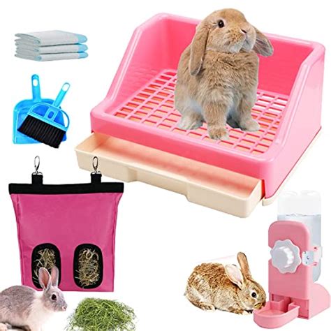 Best Rabbit Litter Box With Hay Feeder