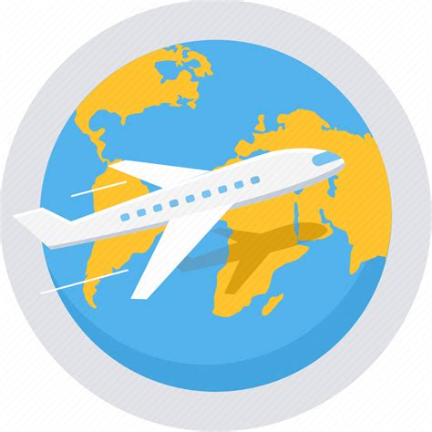 Global International Overseas Travel World World Tour Abroad Icon