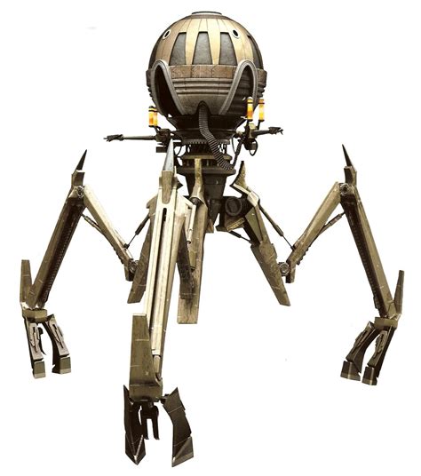 Tridroid Octuptarra Droid And Its Story From Clone Wars And From Movies