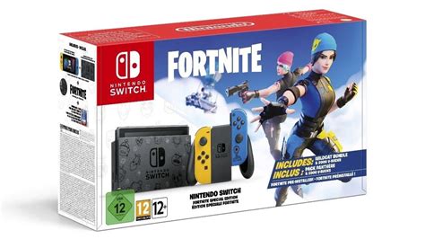Nintendo Unveils New Limited Edition Fortnite Switch Console For Europe