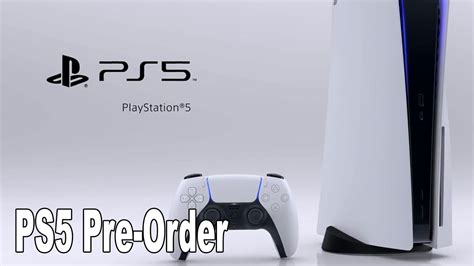 Pre Order Ps5 Directly From Sony Youtube