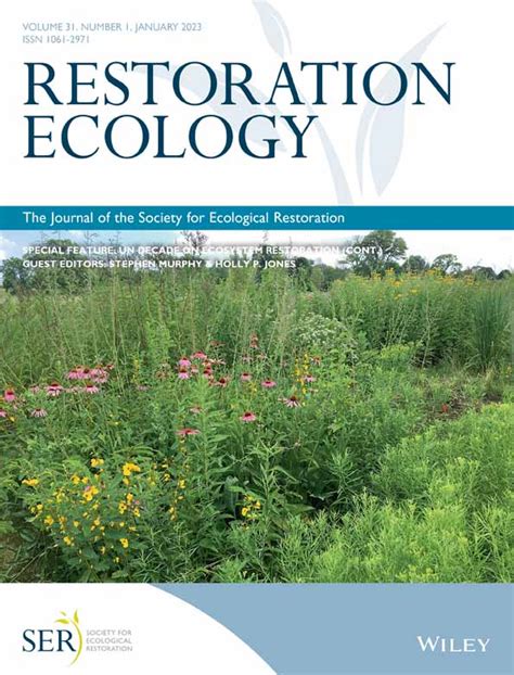 Restoration Ecology Vol 31 No 1