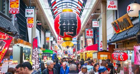 Osakas Best Bargains Shotengai Shopping Streets In The City Of