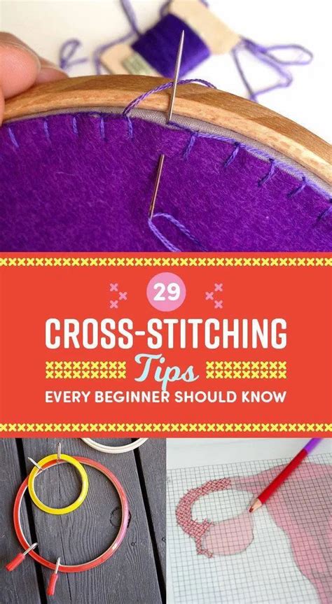 Helpful Tips For Cross Stitch Newbies Cross Stitch Beginner Cross