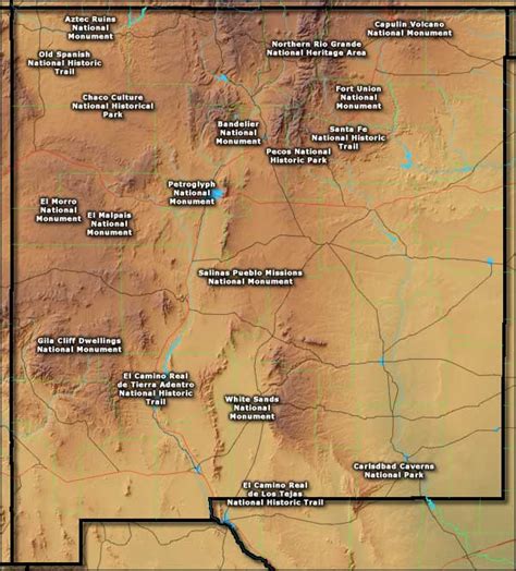 National Park Service Sites In New Mexico National Parks