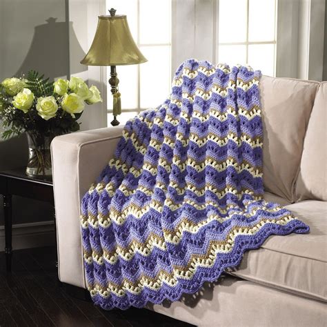 The Best Of Mary Maxim Ripple Afghans Crochet Afghan Patterns Free