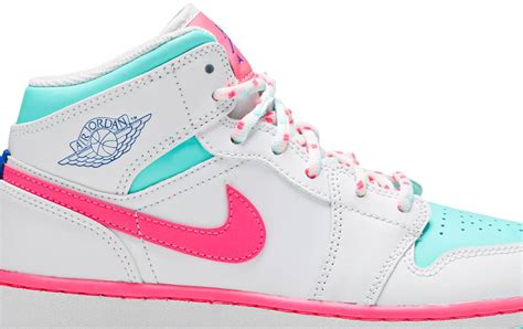tênis air jordan 1 mid gs digital pink pardal sneakers loja online de sneakers masculino e
