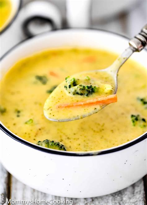 Easy Instant Pot Broccoli Cheddar Soup Mommys Home Cooking