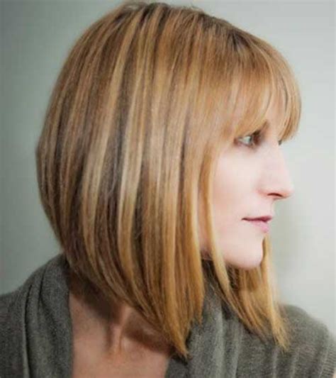 Hairstyles with bangs haircuts 2000s tv shows long hair cuts long hair styles straight long bob girlmore girls alexis bledel tomboy outfits. Angled Bobs with Bangs | Short Hairstyles 2018 - 2019 ...