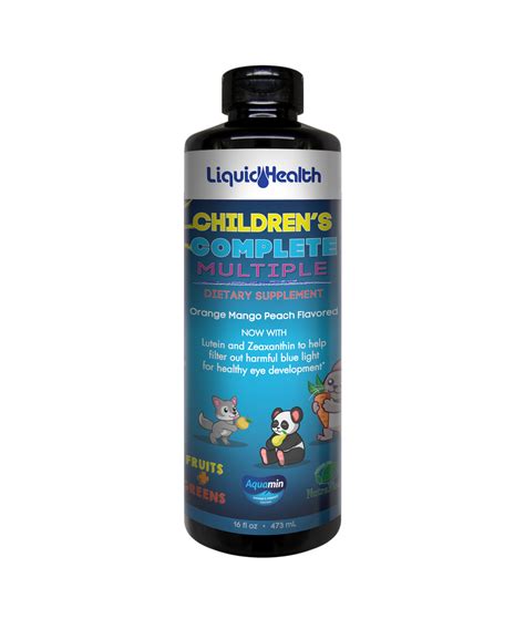 This comprehensive guide will help you choose among a sea of options currently available. Children's Liquid Multivitamin | Complete Kids Vitamins ...