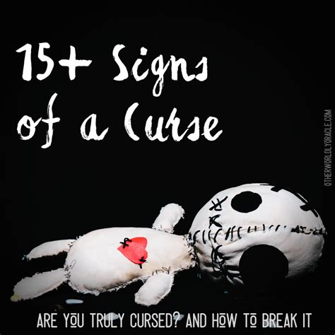 Signs Of A Curse
