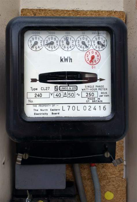 What Does An Electricity Meter Look Like One Utility Bill