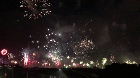 Waipahu Hawaii Fireworks 2021 New Years Eve Youtube