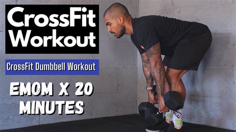 Crossfit Style Workout At Home Dumbbell Only Crossfit