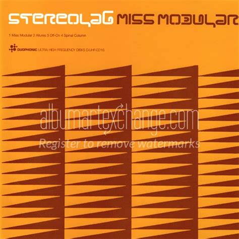 Album Art Exchange Miss Modular By Stereolab Album Cover Art