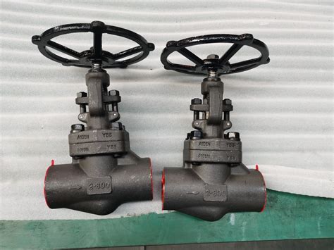 Api 602 Forged Steel A105 Globe Valve Sw 2inch 800lb China Api 602