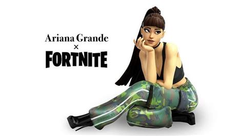 Ariana Grande Is A Popular Singer And Her Fortnite Skin Art Is Made By D3nni Ariana Grande