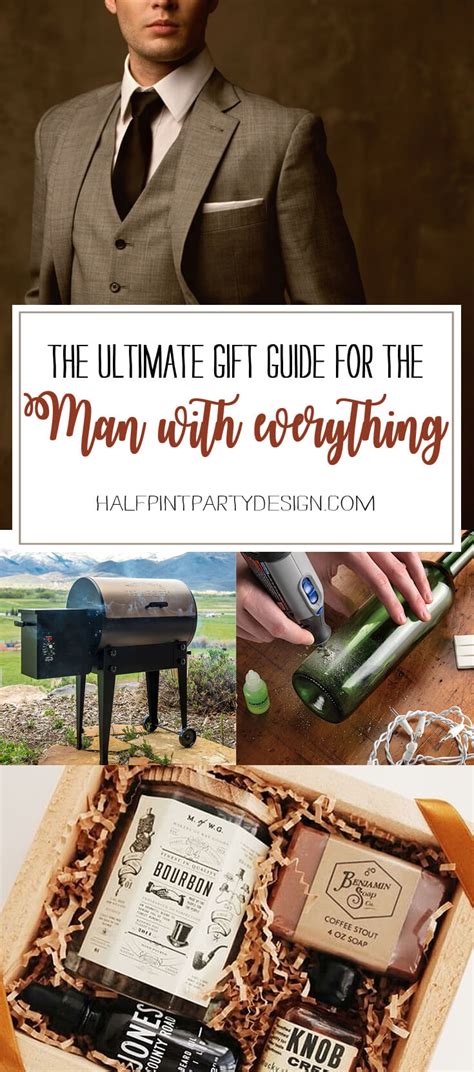 Of course the woman cannot give for she has nothing to be given to any gender. Ultimate Gift Guide for the Man who has Everything ...