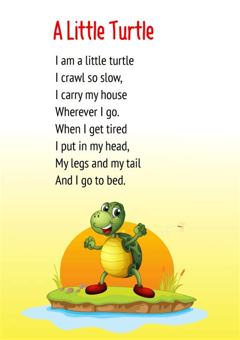 Poems For Kids In English