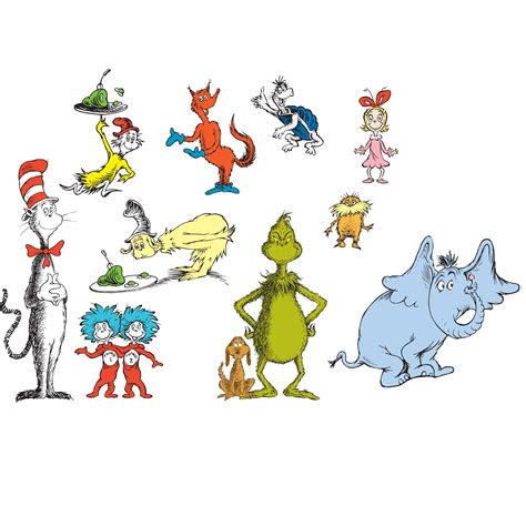 Dr Seuss Characters
