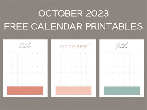 Free October Calendar Printable 2024 Anjahome