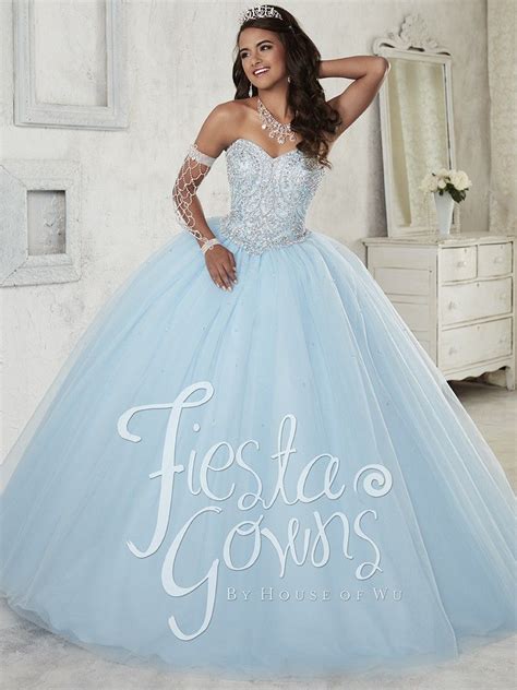 New Sale Gorgeous Blue Quinceanera Dresses 2016 Beaded Princess Ball