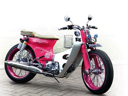 Aren't the happiest moments the ones we share? HONDA ASTREA STAR '86 - MALANG : Mellow Pinky Cub ala ...