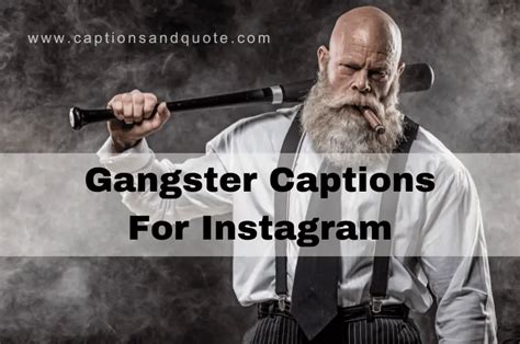 410 Perfect Gangster Captions For Instagram In 2024
