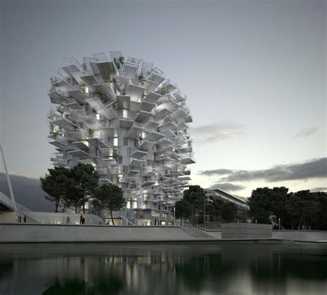 Larbre Blanc Immeuble Design Montpellier Architecte Sou Fujimoto